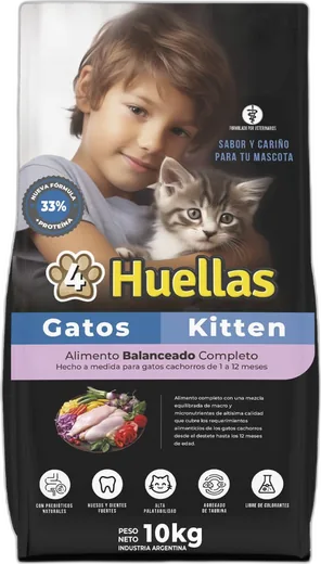 Bolsa de 4 Huellas Gatos Kitten