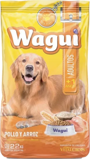 Bolsa de Wagui Adultos Pollo y Arroz